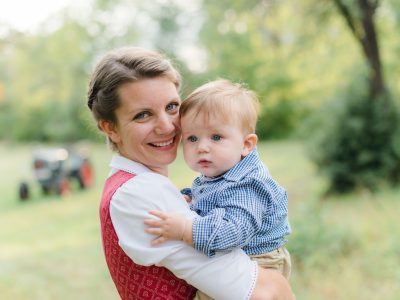 Familienshooting in Tracht