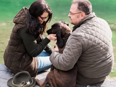 Verlobungsshooting im Wald